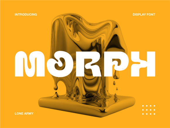 A Liquid Display Font That Moves With Your Content