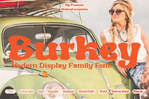 Burkey: A Designer's Honest Field Notes on This Display Typeface