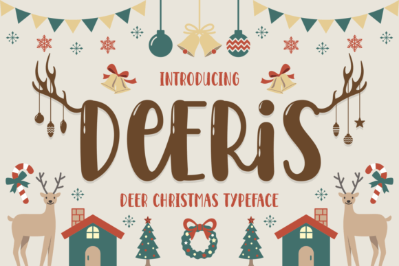 Deeris Display Font: Festive Typeface for Campaign Creators
