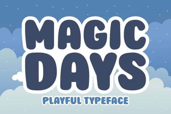 Finding The Right Warmth With Magic Days Display Font