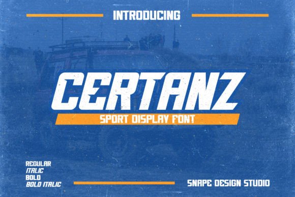 Give Your Brand a Competitive Edge with the Certanz Display Font