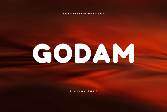 Godam: The Whimsical Display Font for Campaign Creators