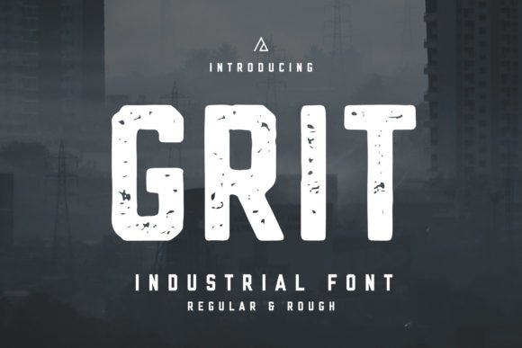 Grit: A Bold Condensed Typeface for Editorial Design
