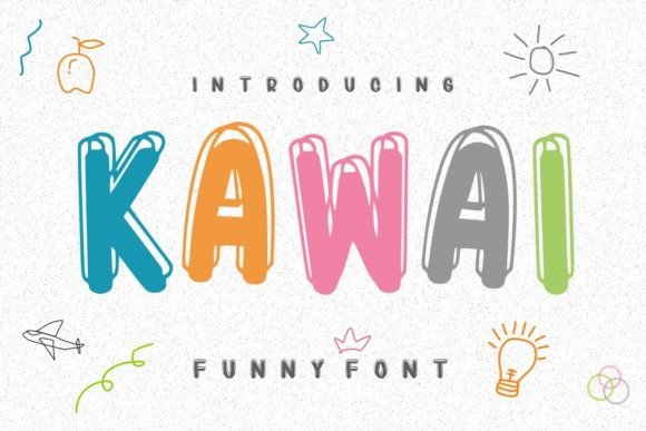 Kawai: The Friendly Handwritten Display Font for Marketers