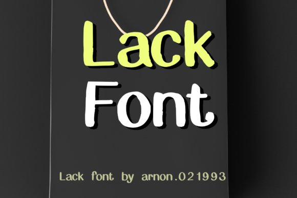 Lack Font: A Designer’s Playful Edge for Web Typography