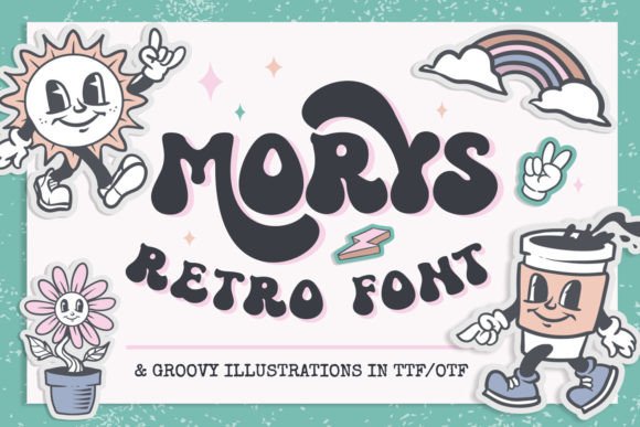 Morys Font: A Bold Display Typeface for Campaign Creatives