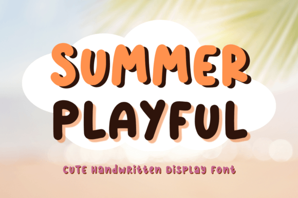 Summer Playful Font: A Web Designer’s Bold & Quirky Typeface