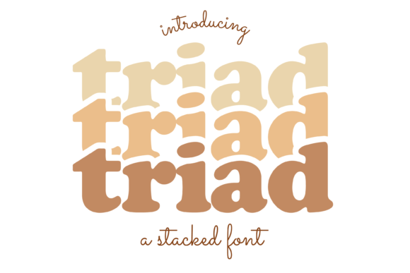 Triad: A Display Font with Quiet Editorial Confidence