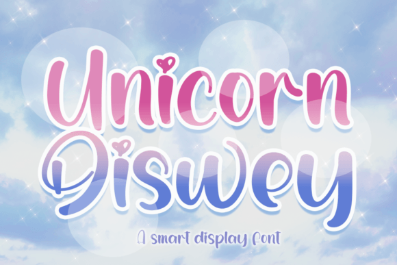 Unicorn Diswey: A Display Font for Stronger Campaign Visuals