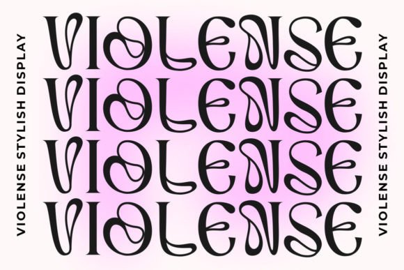 Violense Brings Bold Personality to Web Typography